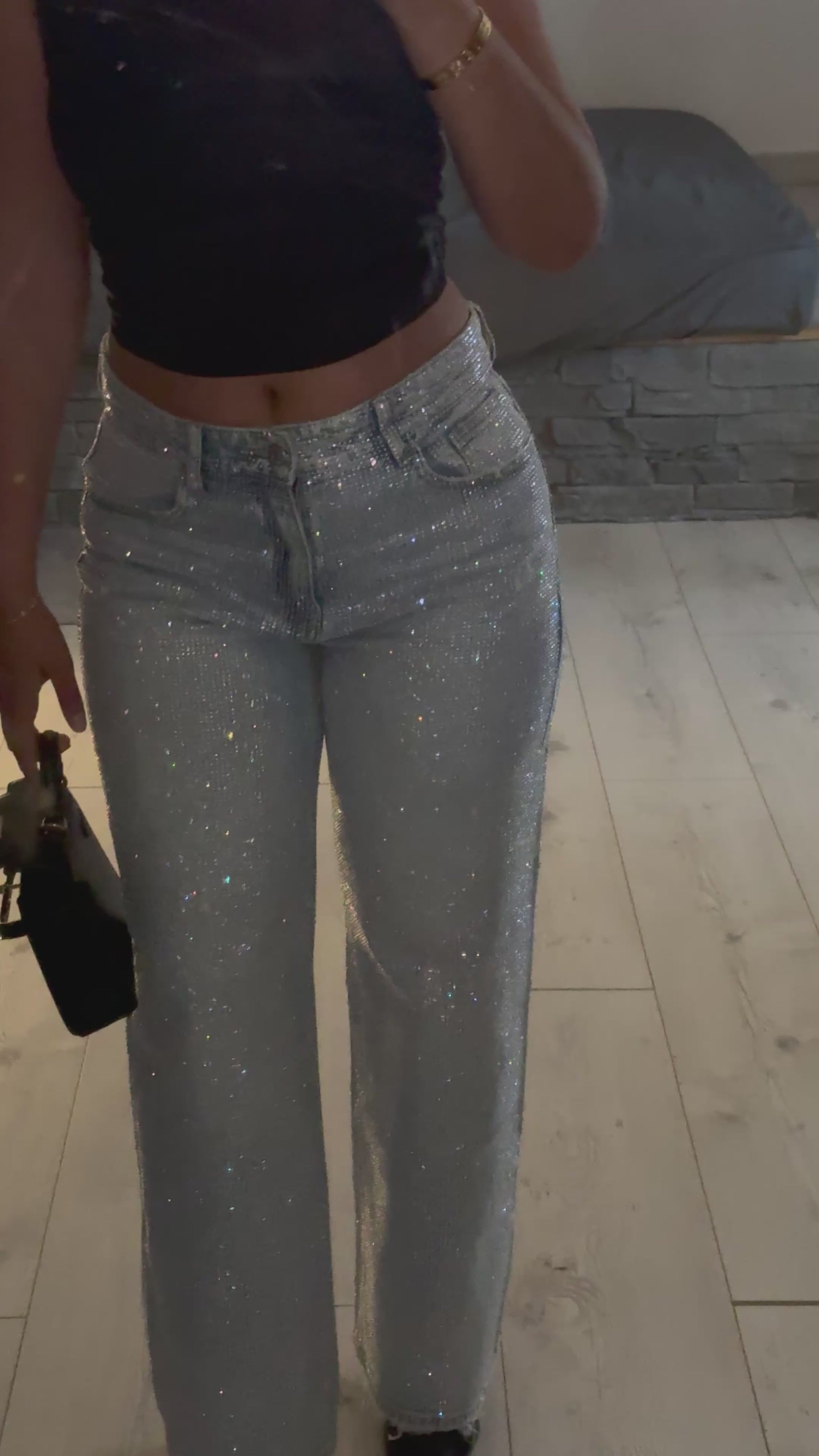Jean à strass (NOTRE PLUS GROS SUCCÈS) ✨